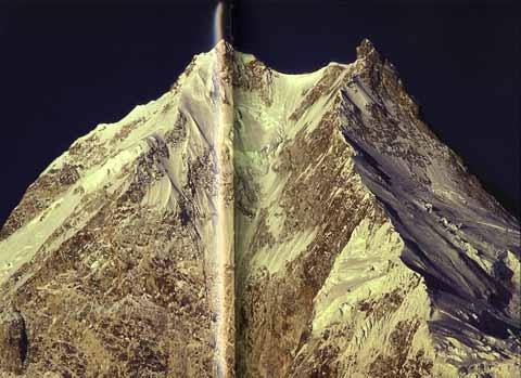 
Manaslu East Face - 8000 Metri Di Vita, 8000 Metres To Live For book back cover
